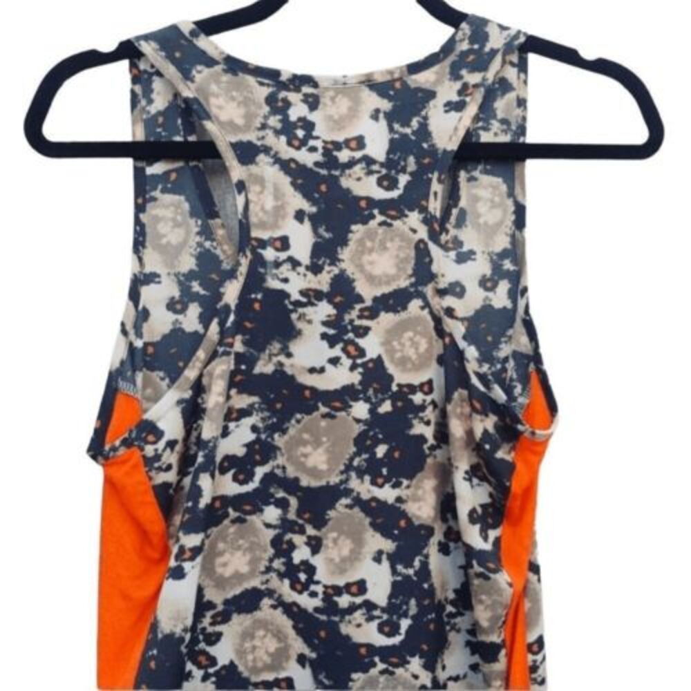CUBIT Camo & Orange Racer Back Maxi Dress — Junior's SZ M (see measurements) - Picture 7 of 11